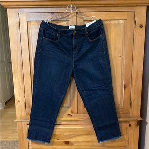 Loft Outlet Skinny Crop Sz 14